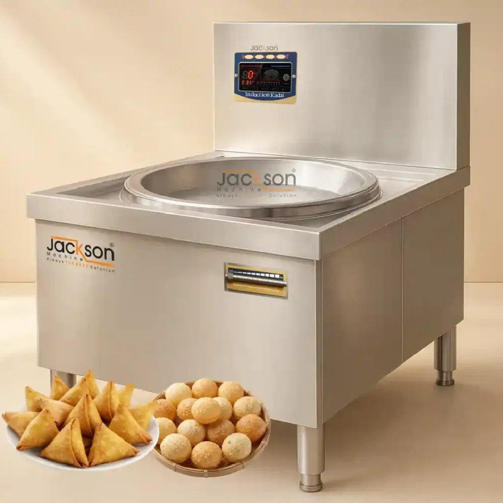 Induction Kadai With Tilting Machine