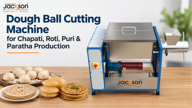 Dough Ball Cutting Machine for Chapati, Roti, Puri & Paratha Production